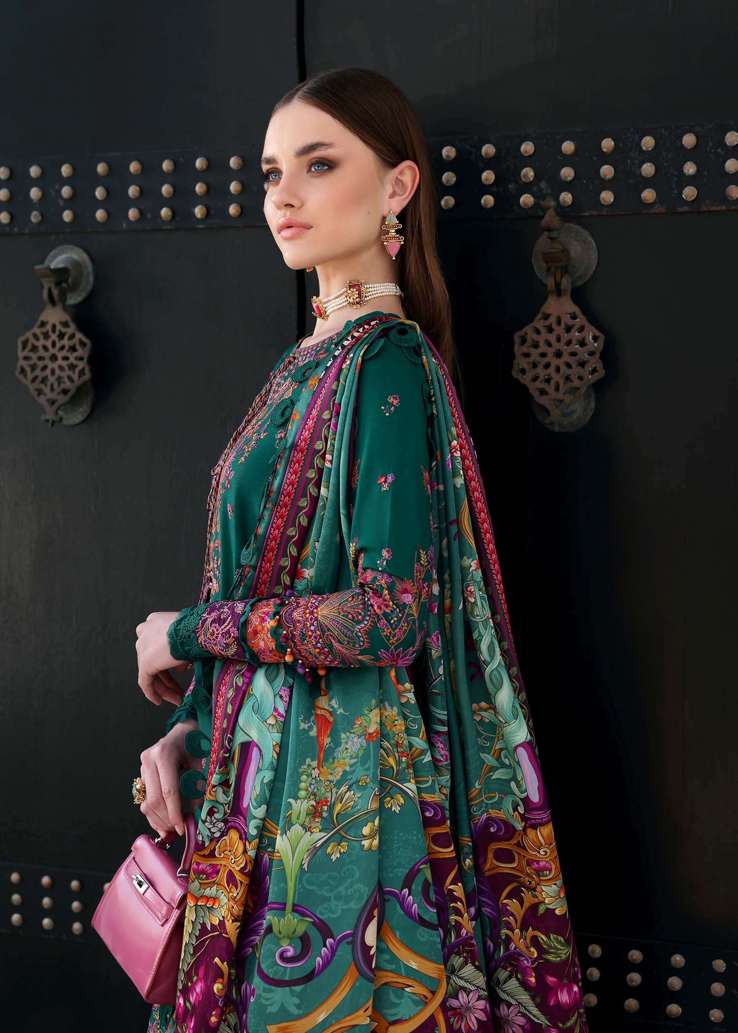 Kanwal Malik | Elysia Luxury Lawn 25 | Sierra by Kanwal Malik - Designer Dress - Type: Ladies Clothes - Available at Libayah - 100% Original