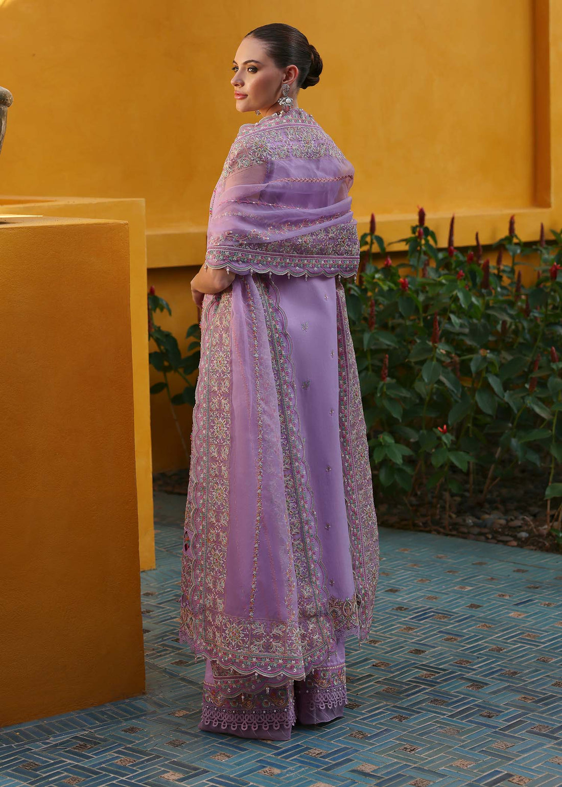 Kanwal Malik | Elysia Luxury Lawn 25 | Celia by Kanwal Malik - Designer Dress - Type: Ladies Clothes - Available at Libayah - 100% Original
