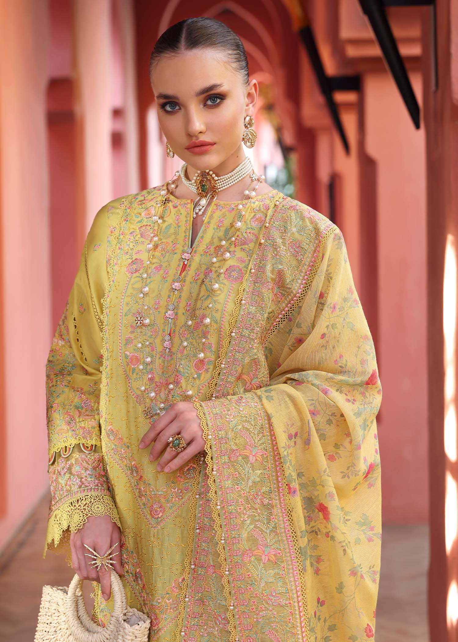 Kanwal Malik | Elysia Luxury Lawn 25 | Summer by Kanwal Malik - Designer Dress - Type: Ladies Clothes - Available at Libayah - 100% Original