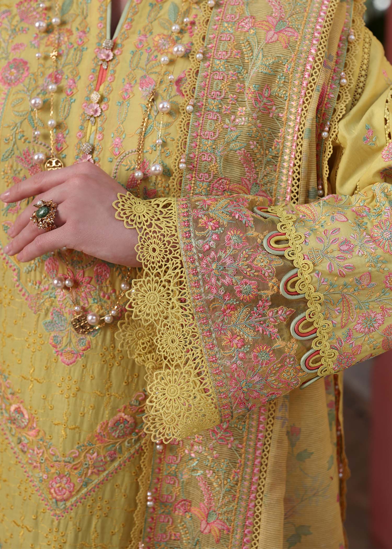 Kanwal Malik | Elysia Luxury Lawn 25 | Summer by Kanwal Malik - Designer Dress - Type: Ladies Clothes - Available at Libayah - 100% Original