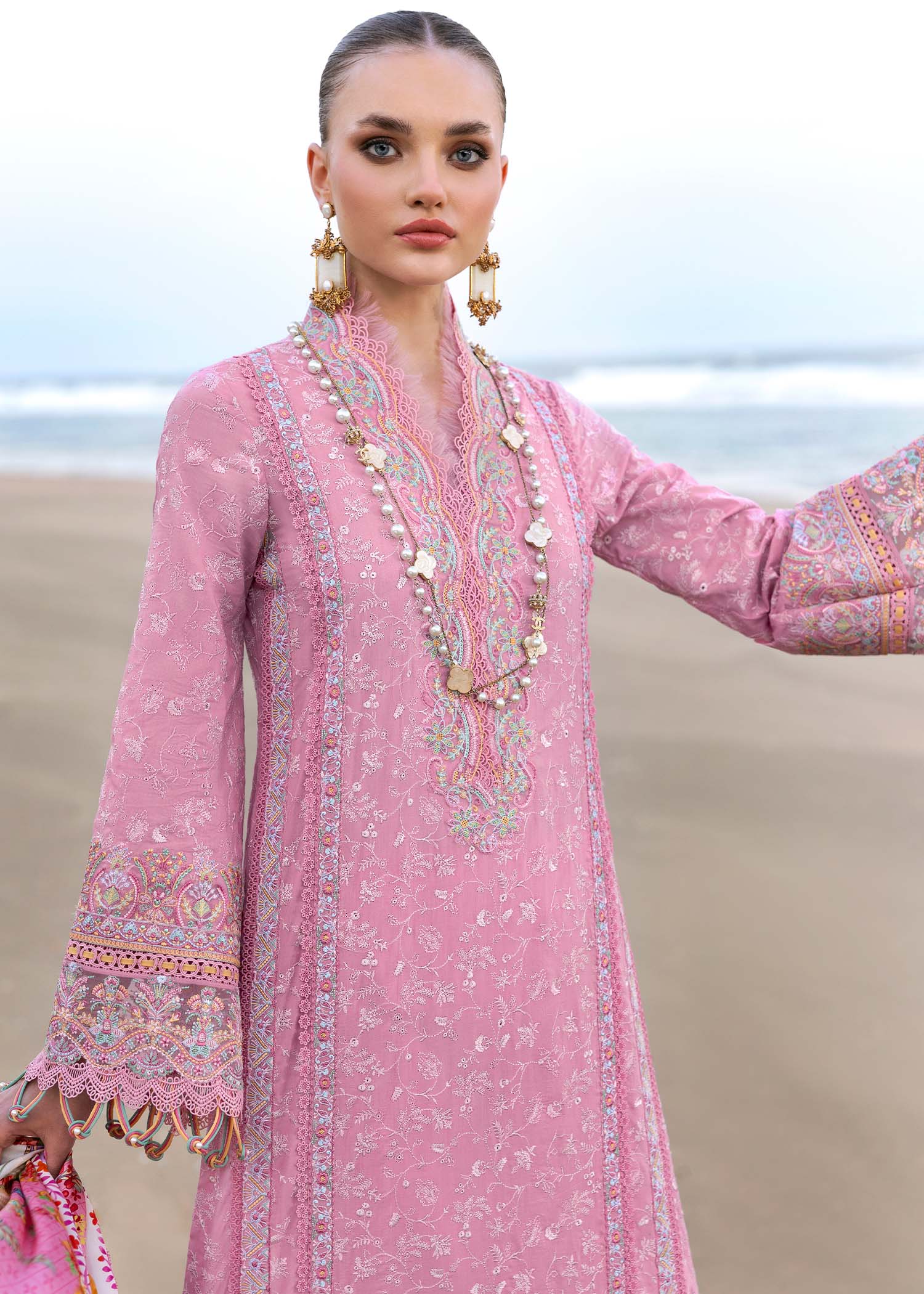Kanwal Malik | Elysia Luxury Lawn 25 | Ariana by Kanwal Malik - Designer Dress - Type: Ladies Clothes - Available at Libayah - 100% Original