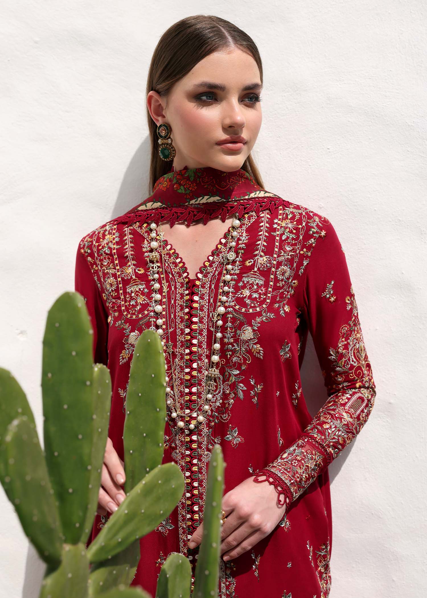 Kanwal Malik | Elysia Luxury Lawn 25 | Marina by Kanwal Malik - Designer Dress - Type: Ladies Clothes - Available at Libayah - 100% Original