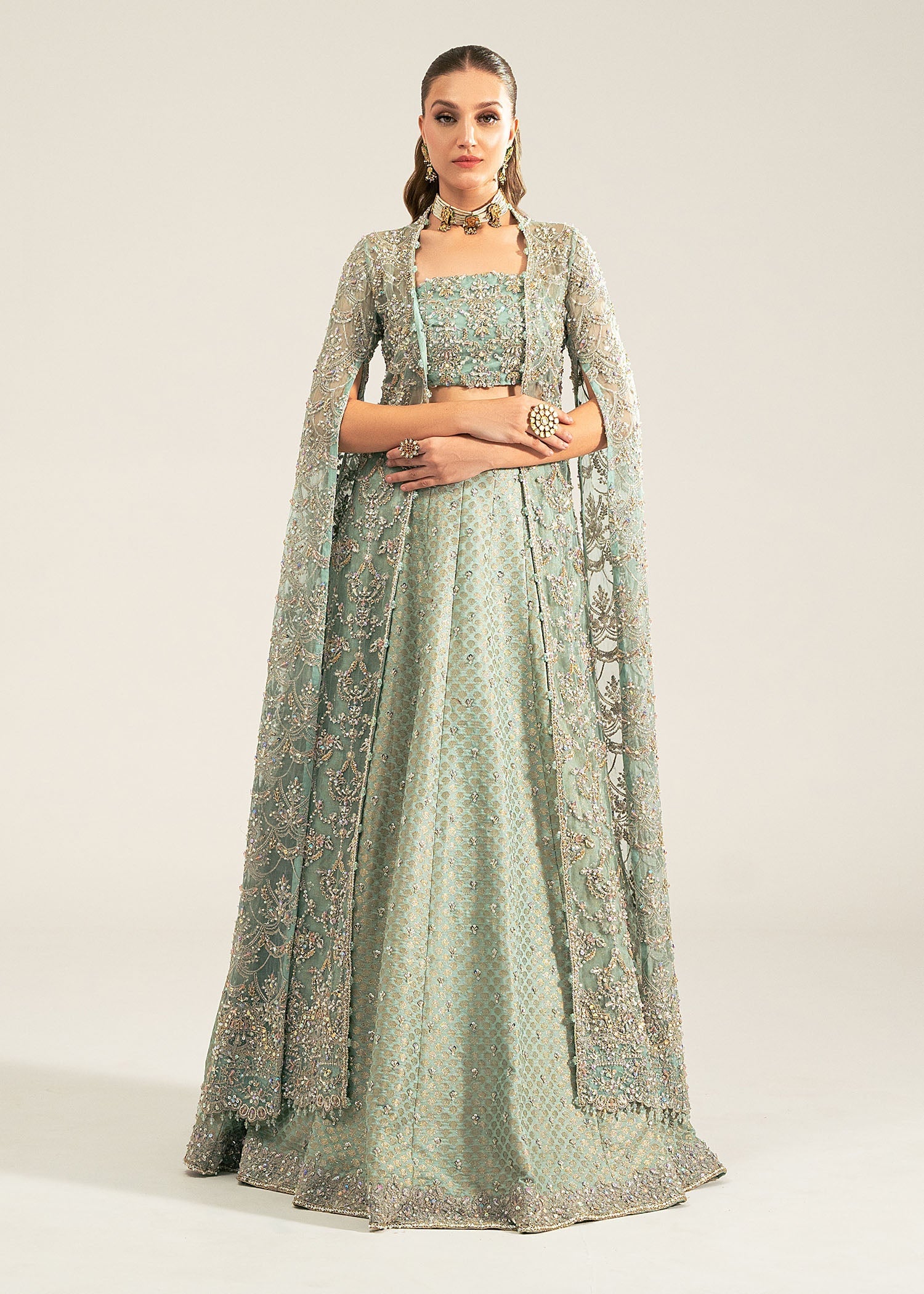 Kanwal Malik Sajni Wedding 2024 | Shafaq by Kanwal Malik - Designer Dress - Type: Ladies Clothes - Available at Libayah - 100% Original