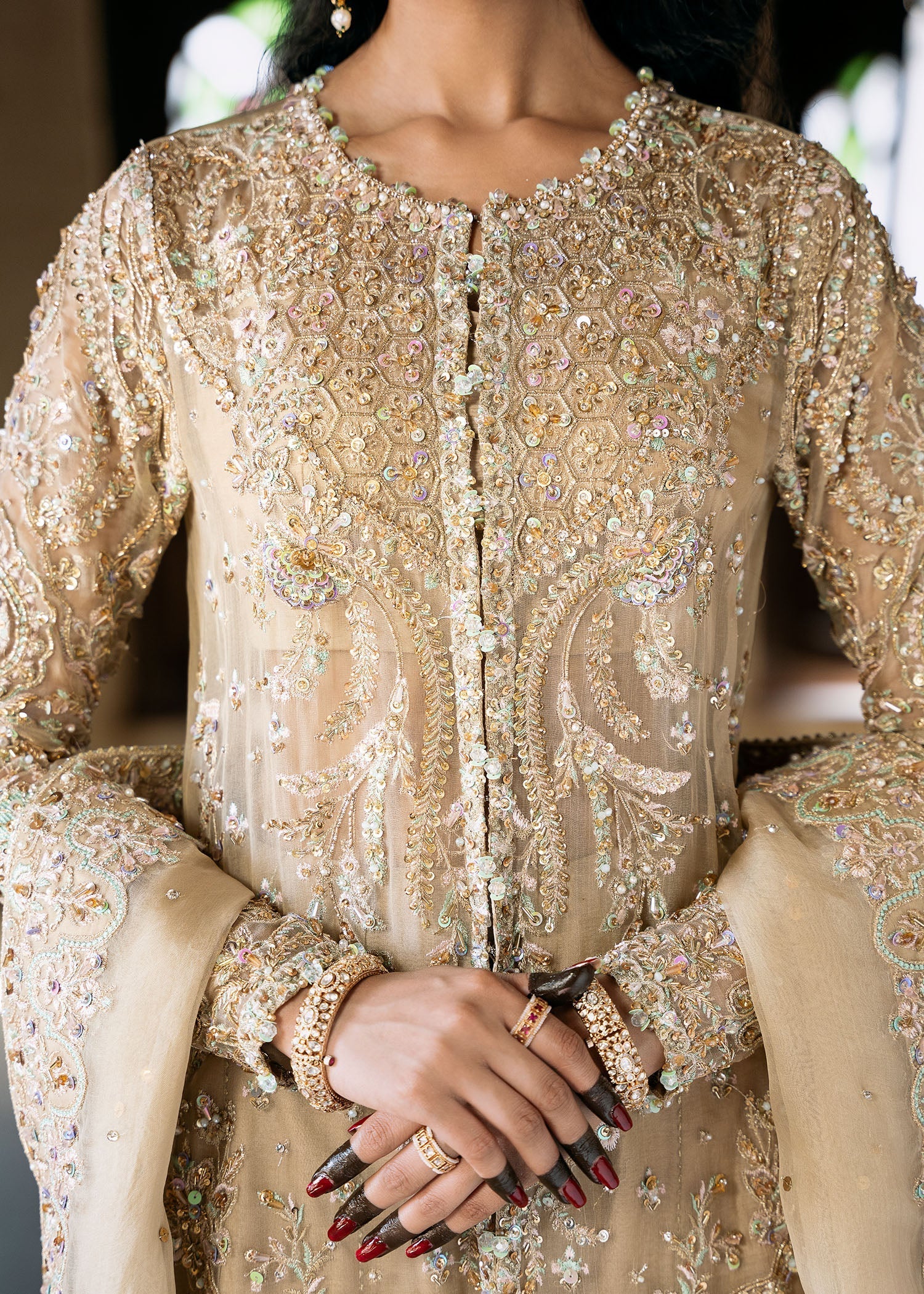 Kanwal Malik | Sajni Wedding 2024 |  Zarnab by Kanwal Malik - Designer Dress - Type: Ladies Clothes - Available at Libayah - 100% Original