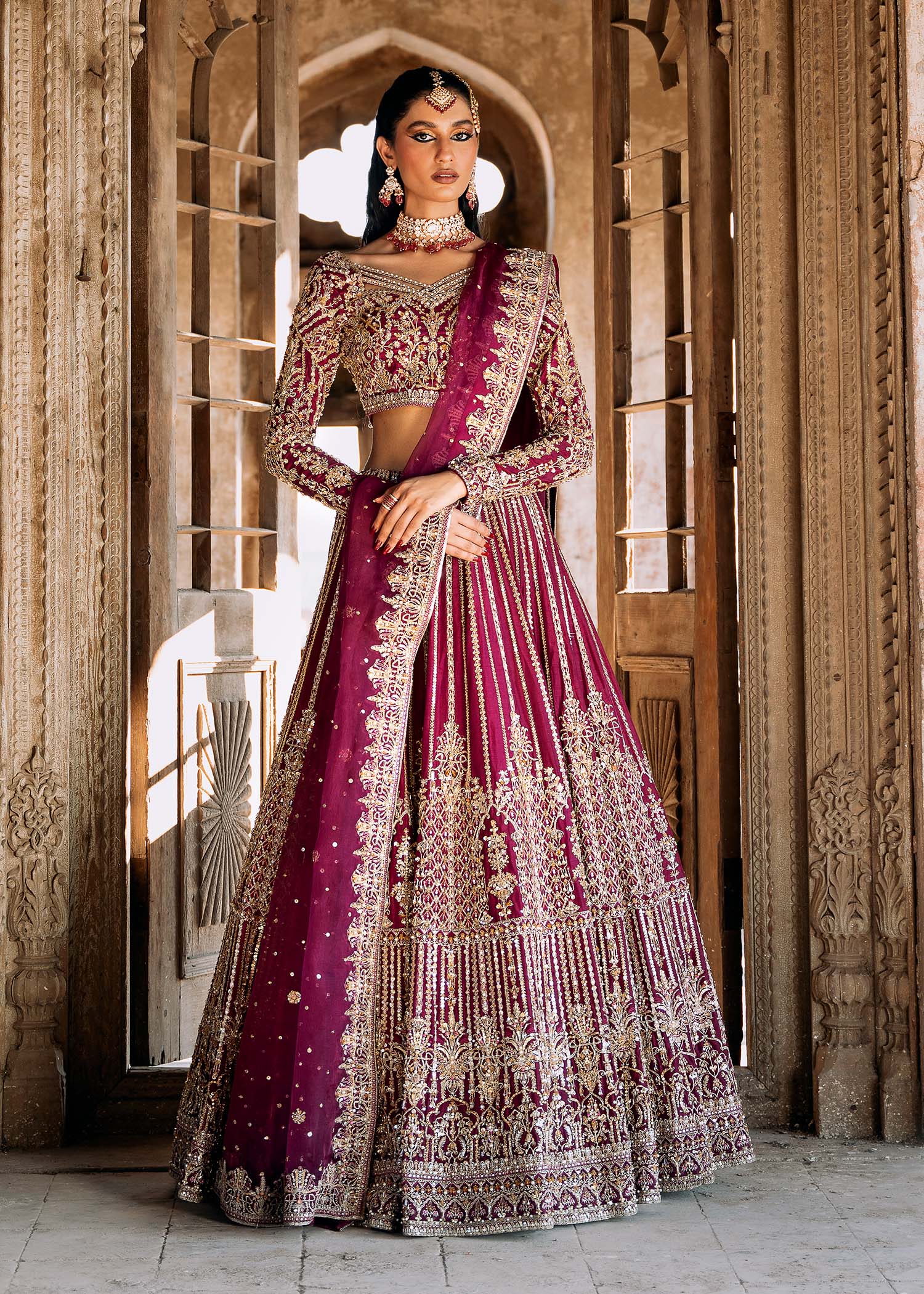 Kanwal Malik | Sajni Wedding 2024 |  Raina by Kanwal Malik - Designer Dress - Type: Ladies Clothes - Available at Libayah - 100% Original