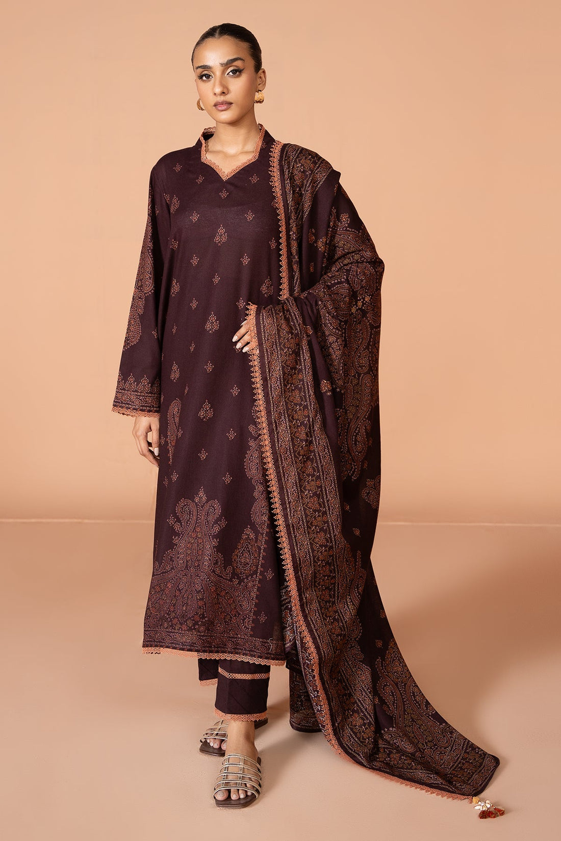 Kayseria | Winter Khaddar 24 |  K-07 by Kayseria - Designer Dress - Type: Ladies Clothes - Available at Libayah - 100% Original