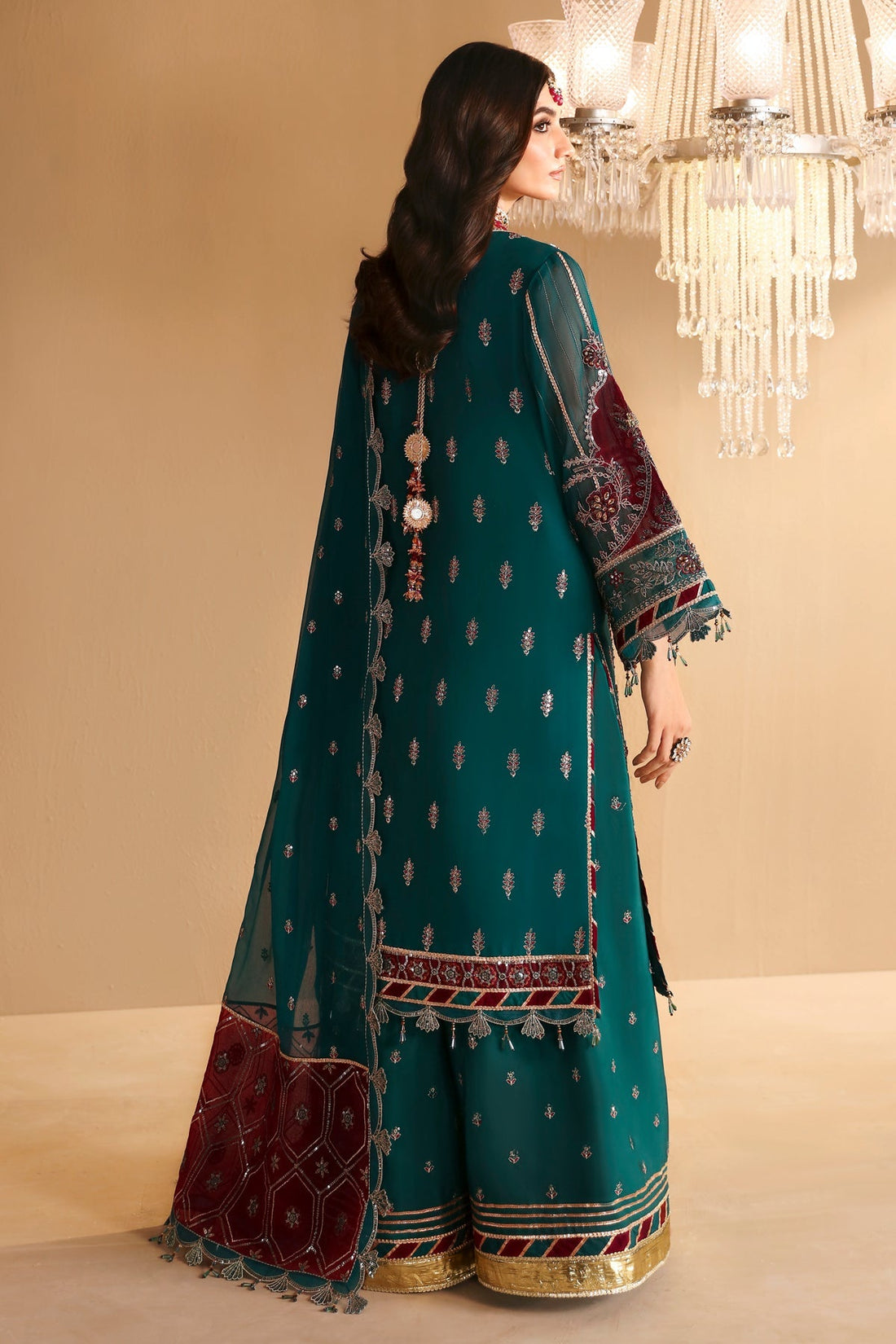 Alizeh | Reena Wedding Formals | AF-HM-4024-KHIVA by Alizeh - Designer Dress - Type: Ladies Clothes - Available at Libayah - 100% Original