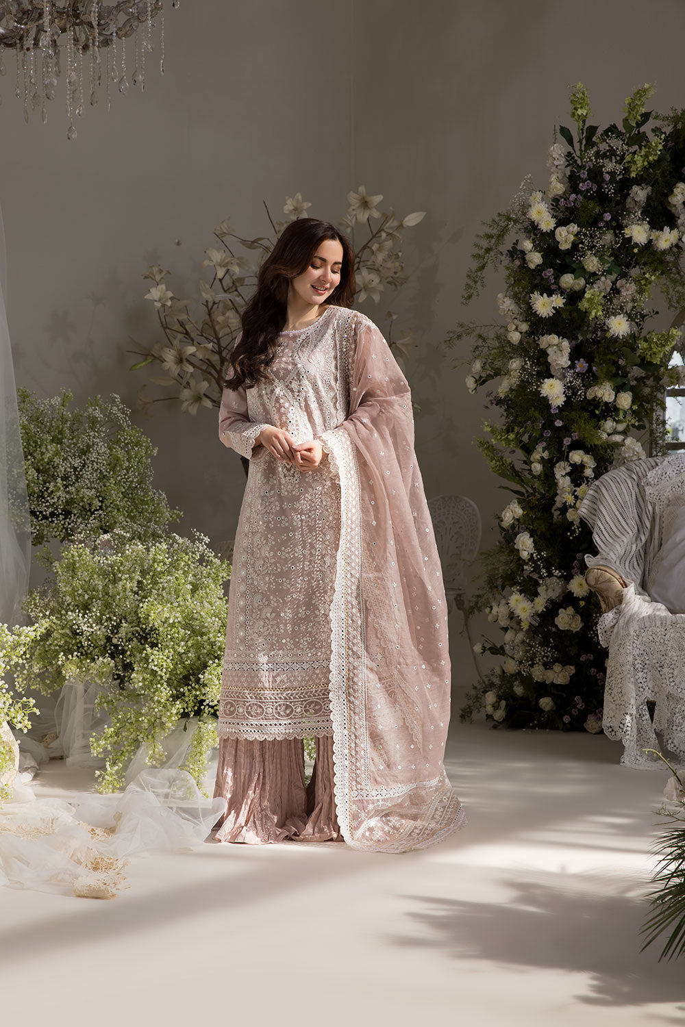 Sobia Nazir | Luxury Lawn 25 | 11A by Sobia Nazir - Designer Dress - Type: Ladies Clothes - Available at Libayah - 100% Original