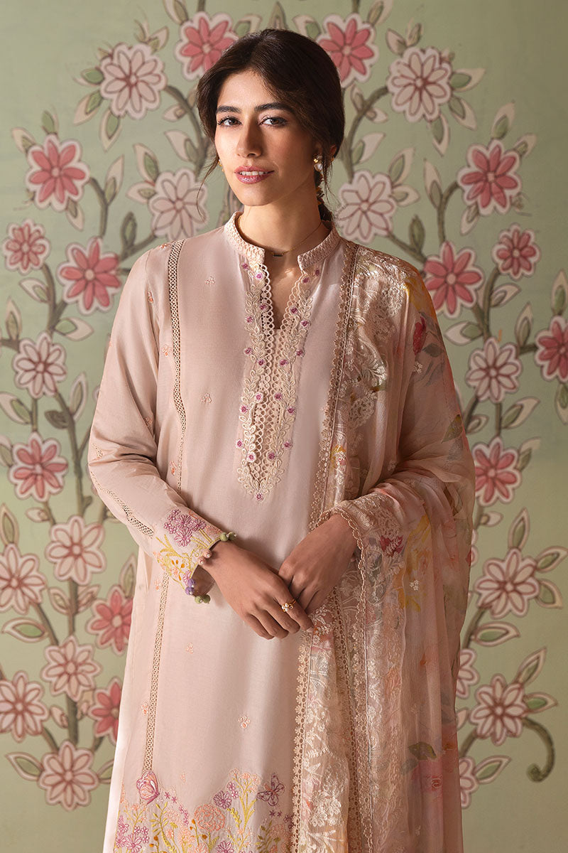 Cross Stitch | Premium Lawn 25 | CORAL CARNATION by Cross Stitch - Designer Dress - Type: Ladies Clothes - Available at Libayah - 100% Original