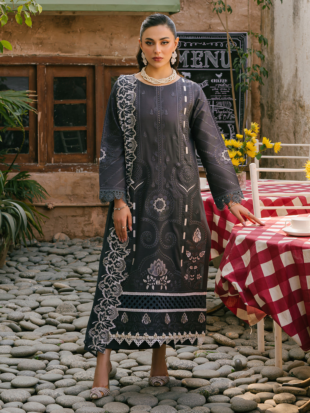 Mahnur | Mahrukh Eid Edit 24 | LEVANA by Mahnur - Designer Dress - Type: Ladies Clothes - Available at Libayah - 100% Original