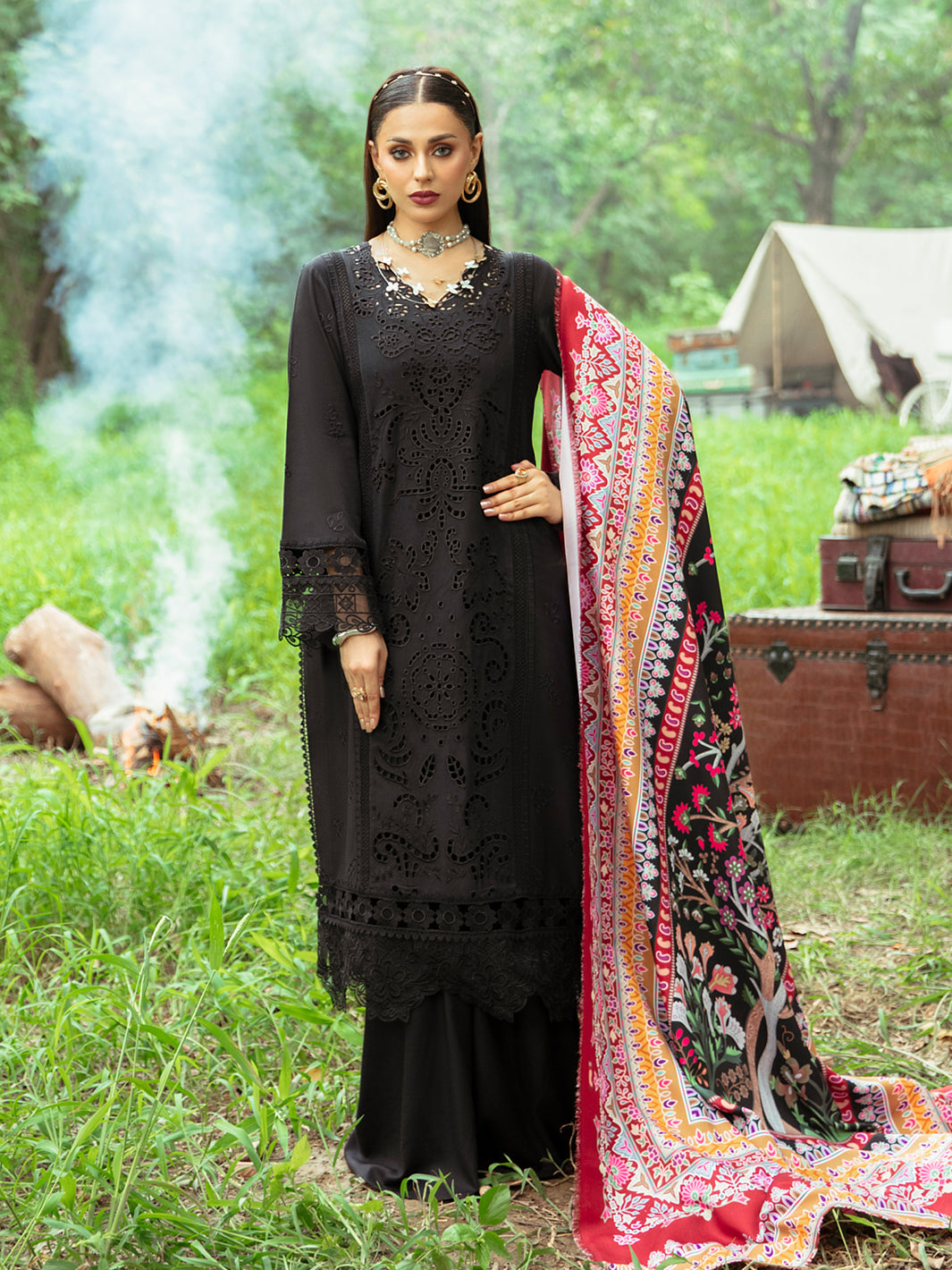 Mahnur | Hazel Winter 24 | LYLAH by Mahnur - Designer Dress - Type: Luxury - Available at Libayah - 100% Original
