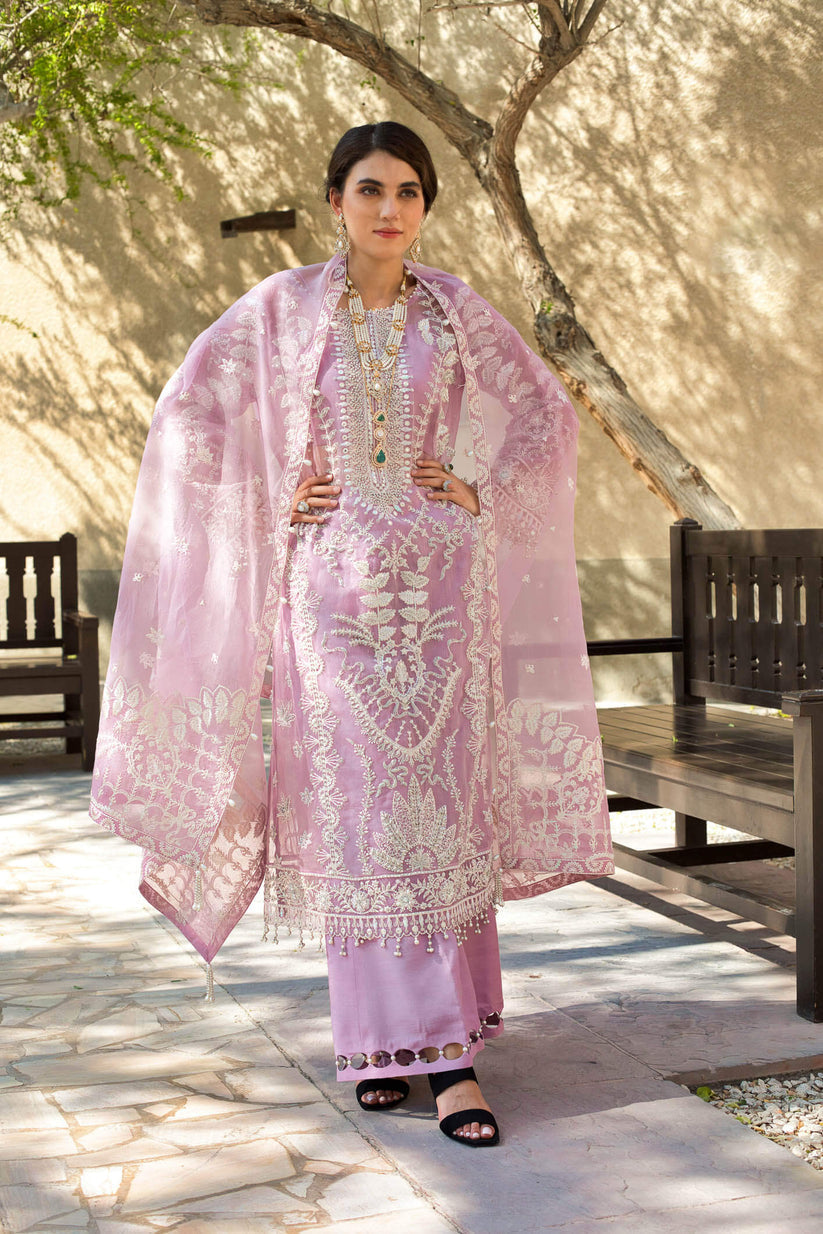 Kara | Kamdani Festive Collection | Lavender Hues by Kara - Designer Dress - Type: Ladies Clothes - Available at Libayah - 100% Original