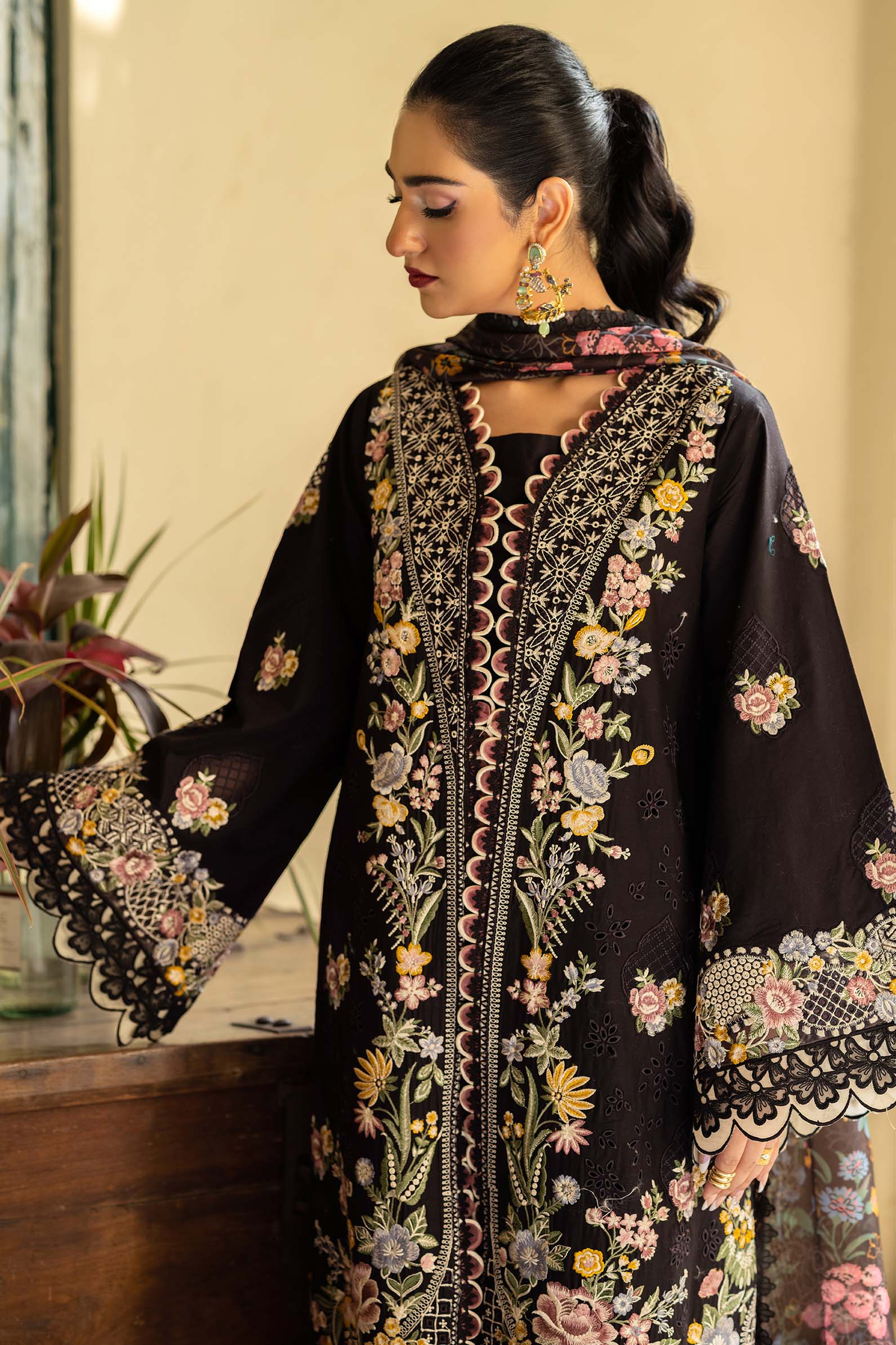 Maryam Hussain | Luxury Lawn 25 | Koyal by Maryam Hussain - Designer Dress - Type: Ladies Clothes - Available at Libayah - 100% Original