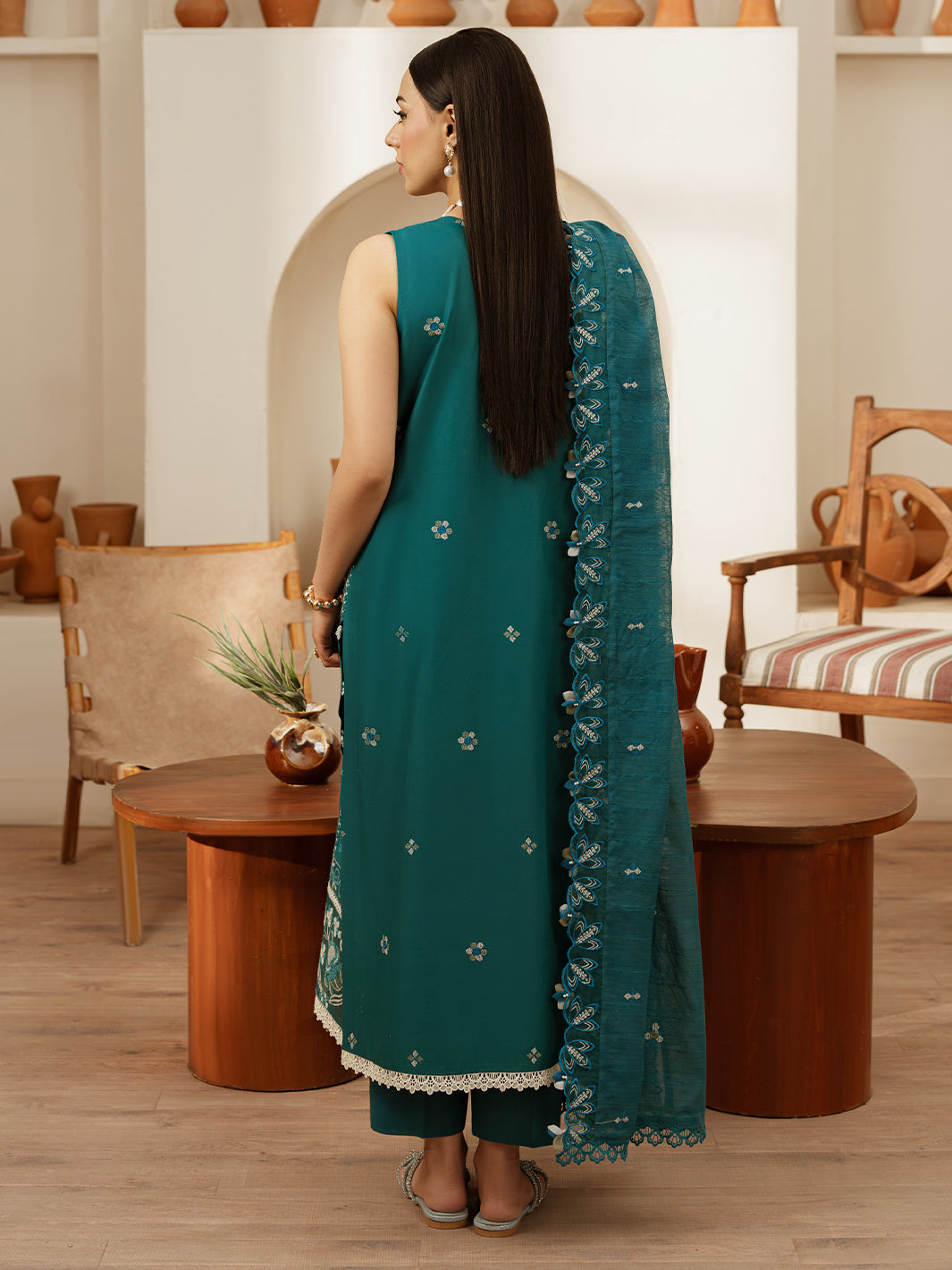 Mahnur | Florence Luxury Lawn 25 | LANA by Mahnur - Designer Dress - Type: Ladies Clothes - Available at Libayah - 100% Original