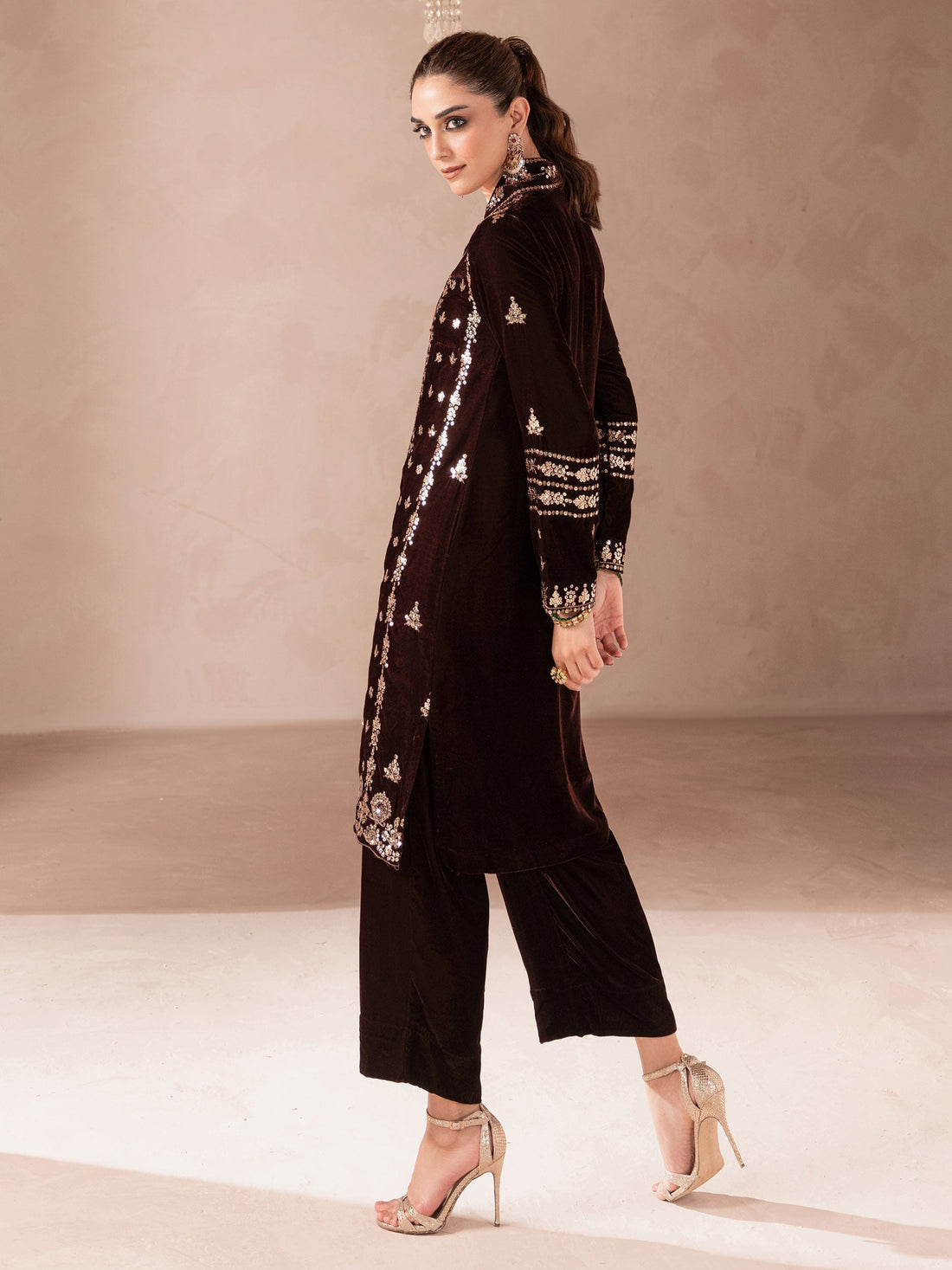 Lime Light | Velvet Pret | V-08 by Lime Light - Designer Dress - Type: Ladies Clothes - Available at Libayah - 100% Original