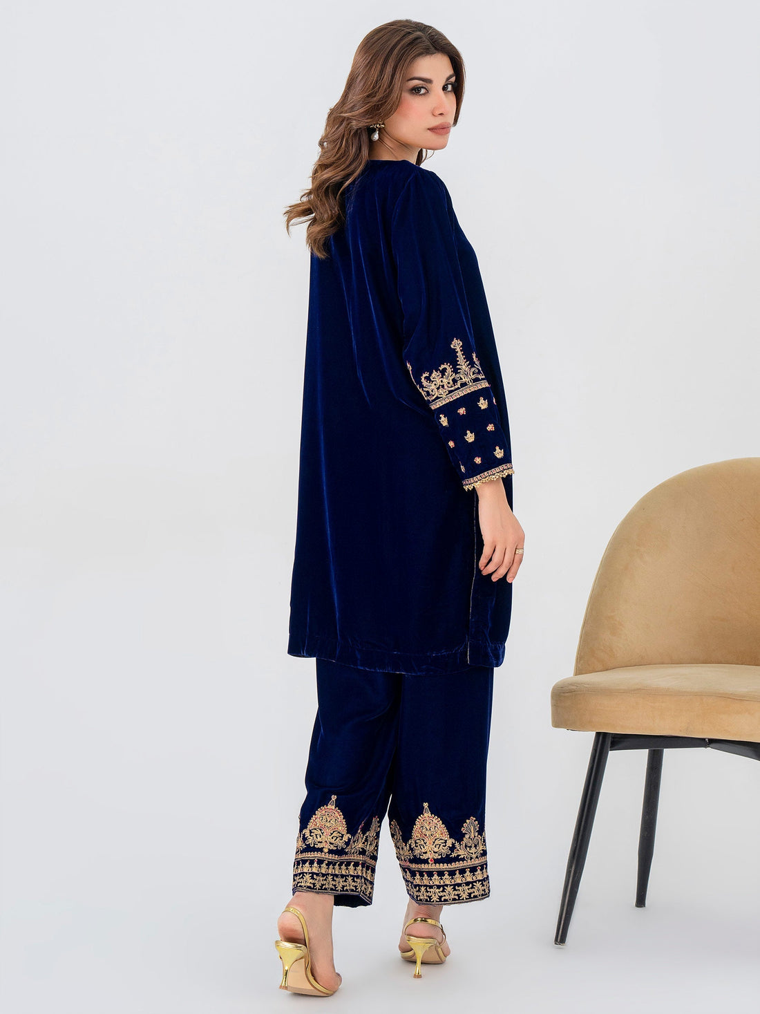 Lime Light | Velvet Pret | V-18 by Lime Light - Designer Dress - Type: Ladies Clothes - Available at Libayah - 100% Original