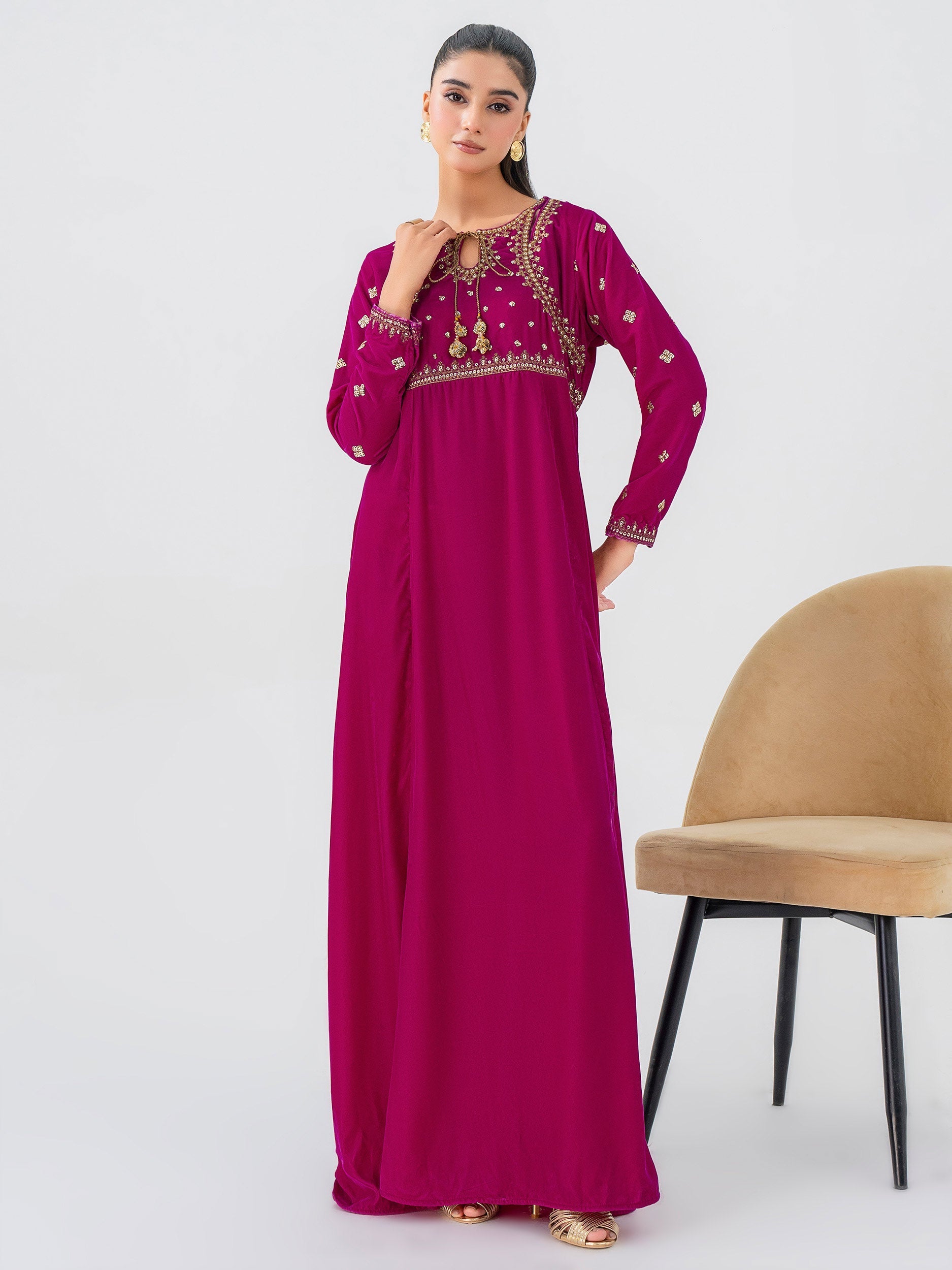 Lime Light | Velvet Pret | V-16 by Lime Light - Designer Dress - Type: Ladies Clothes - Available at Libayah - 100% Original