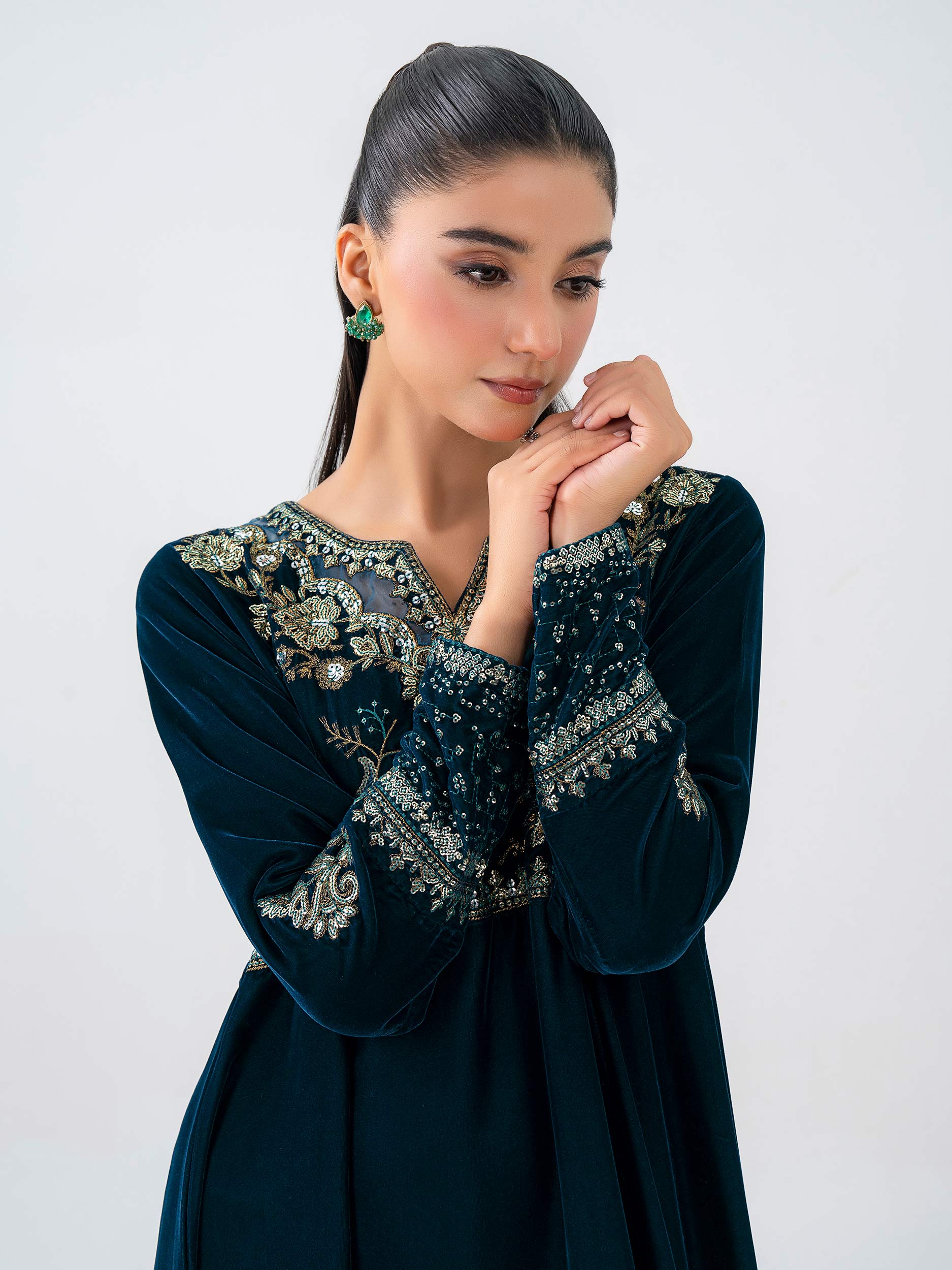 Lime Light | Velvet Pret | V-10 by Lime Light - Designer Dress - Type: Ladies Clothes - Available at Libayah - 100% Original