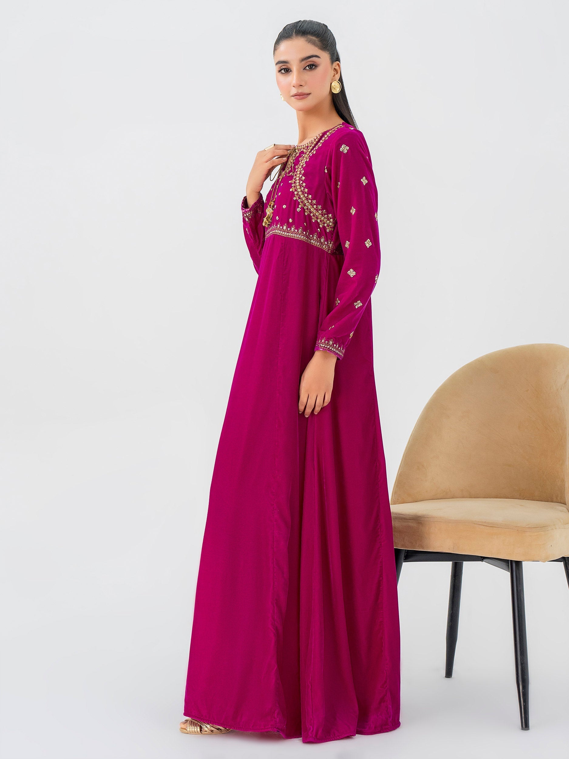 Lime Light | Velvet Pret | V-16 by Lime Light - Designer Dress - Type: Ladies Clothes - Available at Libayah - 100% Original
