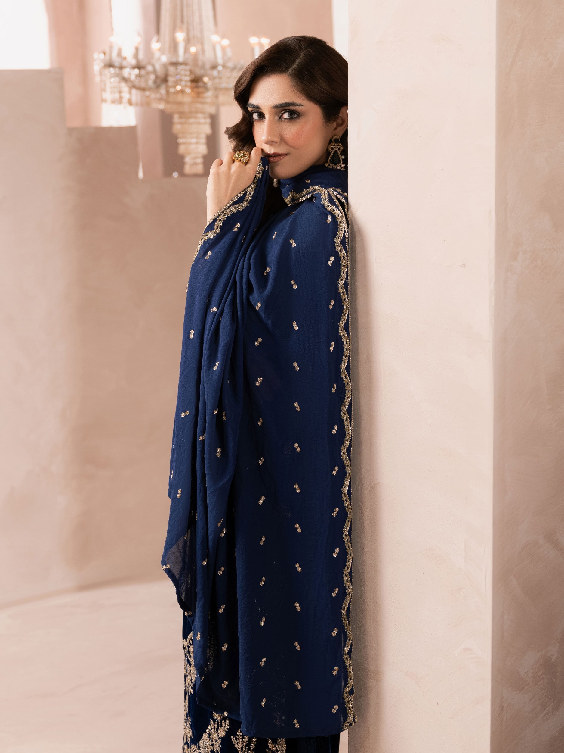 Lime Light | Velvet Pret | V-05 by Lime Light - Designer Dress - Type: Ladies Clothes - Available at Libayah - 100% Original
