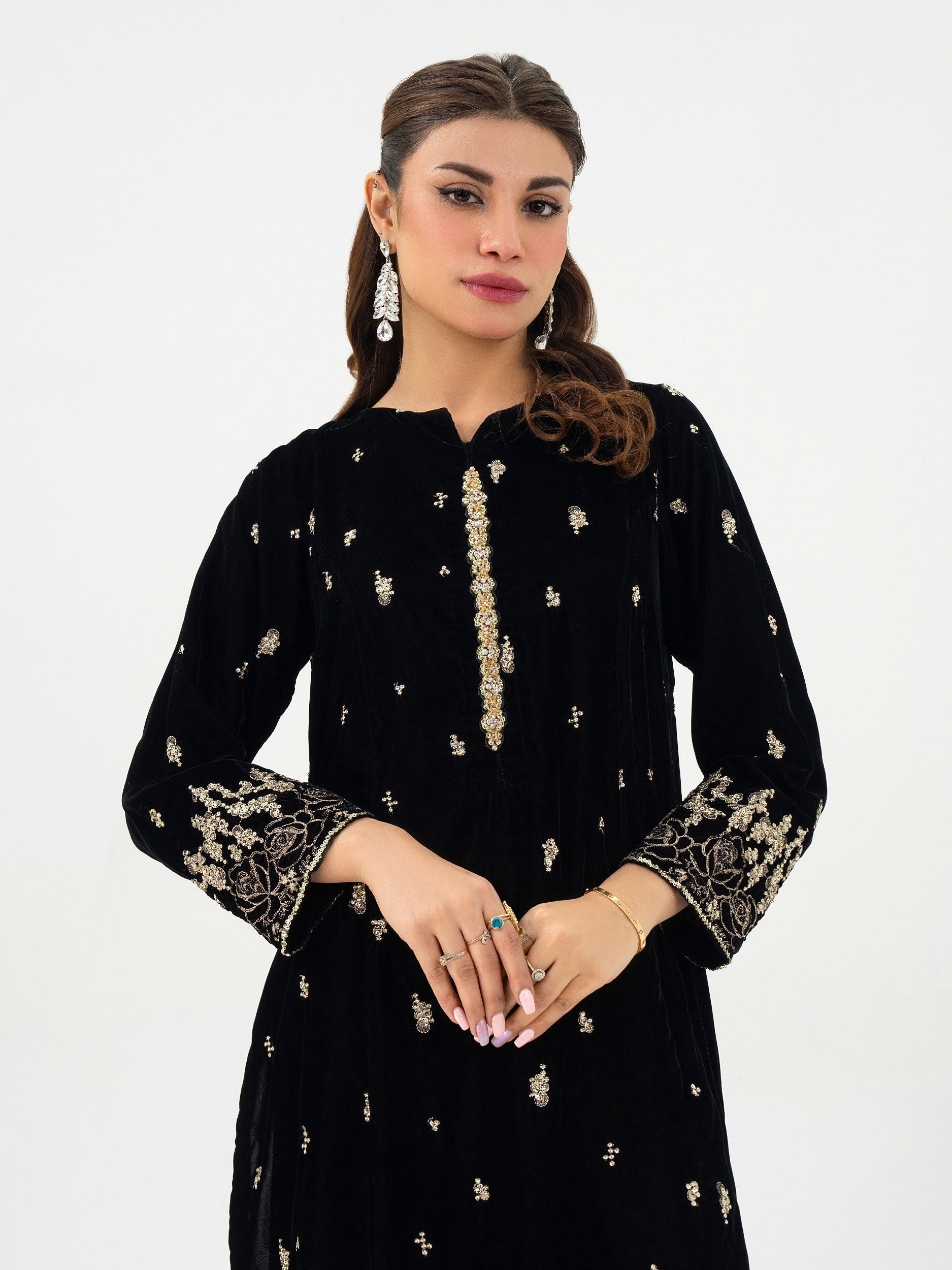Lime Light | Velvet Pret | V-20 by Lime Light - Designer Dress - Type: Ladies Clothes - Available at Libayah - 100% Original