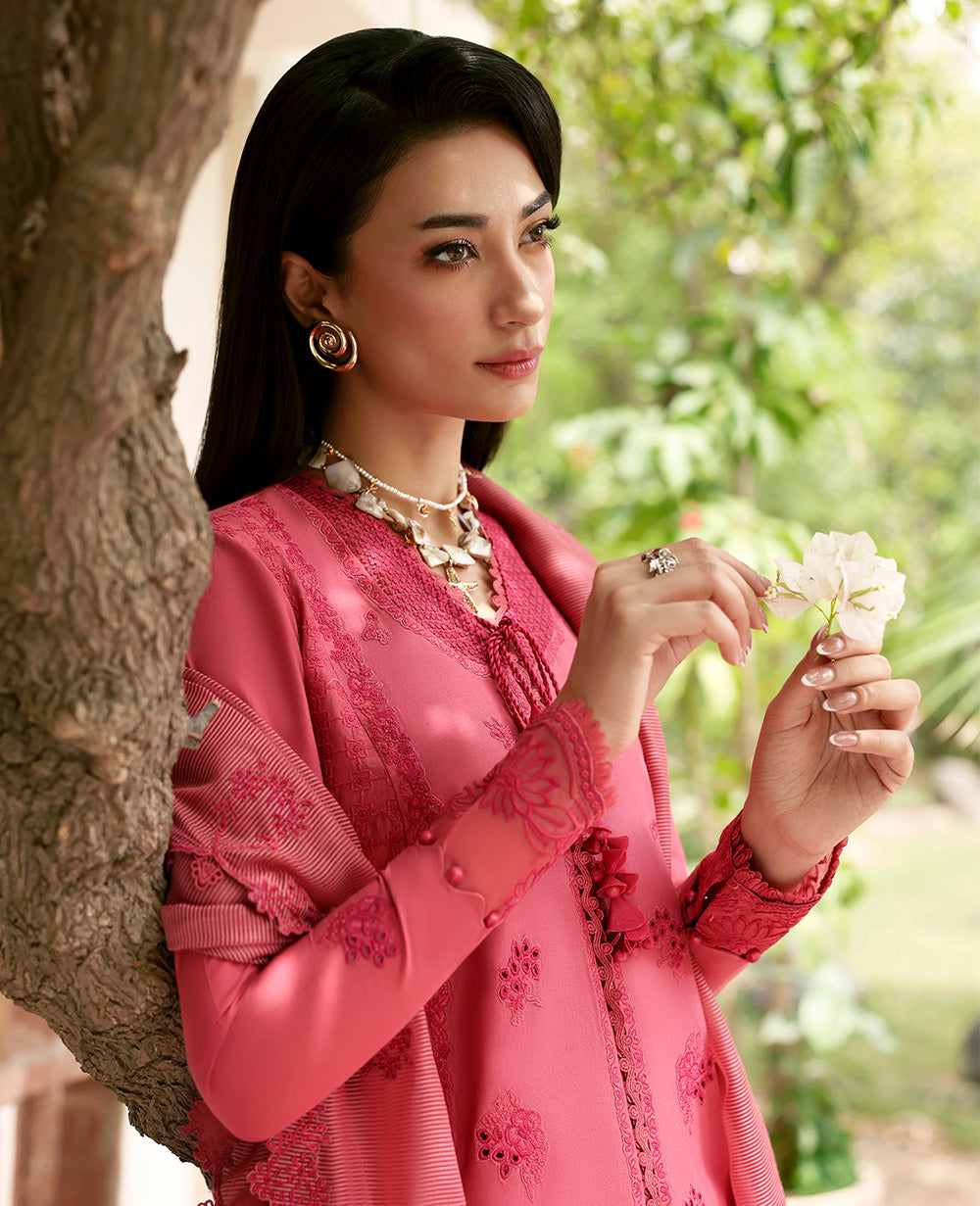 Republic Womenswear | Embroidered Pret | M-148 by Republic Womenswear - Designer Dress  - Type : Ladies Clothes - Available at Libayah - 100% Original 