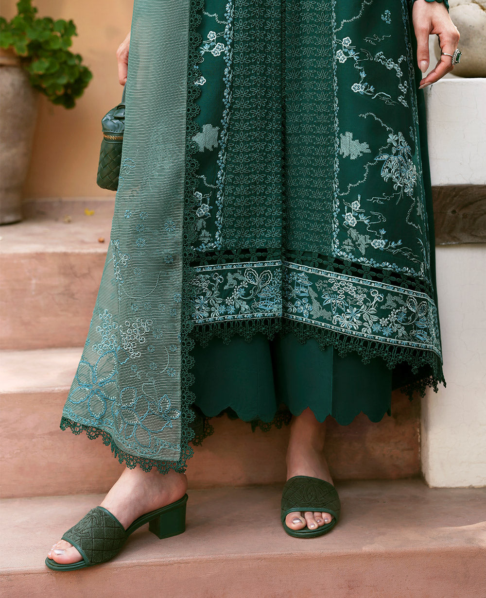 Republic Womenswear | Embroidered Pret | M-149 by Republic Womenswear - Designer Dress  - Type : Ladies Clothes - Available at Libayah - 100% Original 