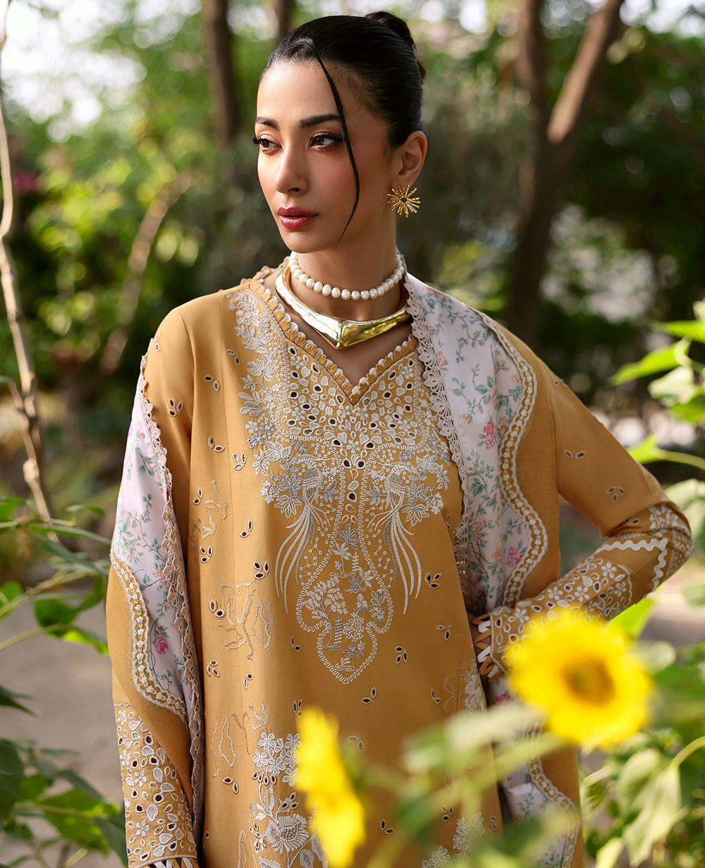 Republic Womenswear | Embroidered Pret | M-150 by Republic Womenswear - Designer Dress  - Type : Ladies Clothes - Available at Libayah - 100% Original 