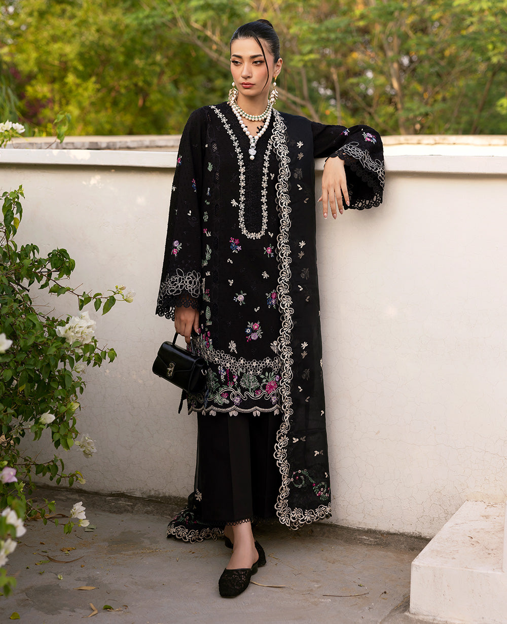 Republic Womenswear | Embroidered Pret | M-152 by Republic Womenswear - Designer Dress  - Type : Ladies Clothes - Available at Libayah - 100% Original 