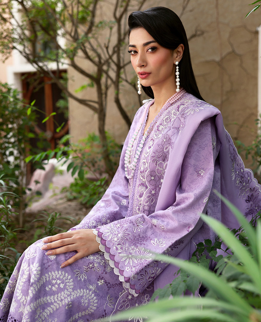 Republic Womenswear | Embroidered Pret | M-154 by Republic Womenswear - Designer Dress  - Type : Ladies Clothes - Available at Libayah - 100% Original 
