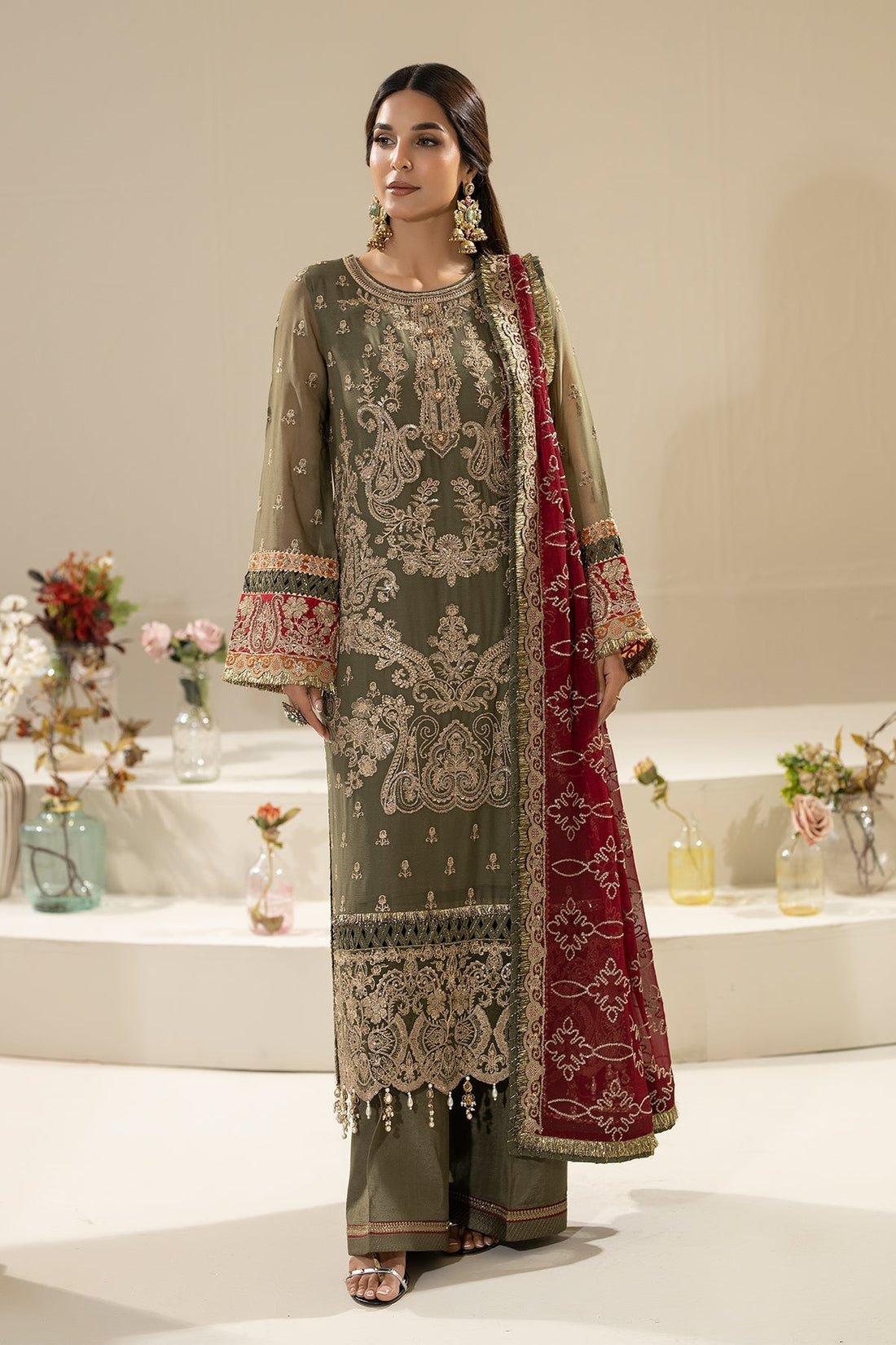 Imrozia Premium | Nisha Collection | M-81 ALEHA by Imrozia Premium - Designer Dress - Type: Ladies Clothes - Available at Libayah - 100% Original