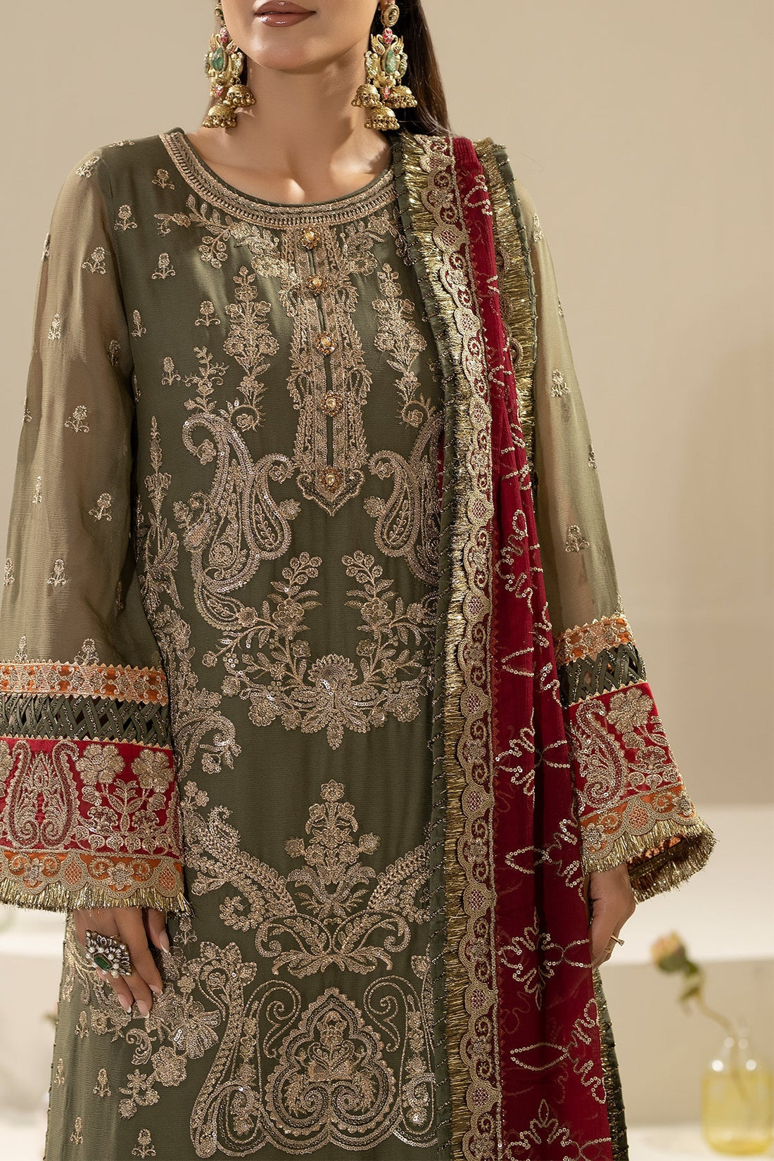 Imrozia Premium | Nisha Collection | M-81 ALEHA by Imrozia Premium - Designer Dress - Type: Ladies Clothes - Available at Libayah - 100% Original