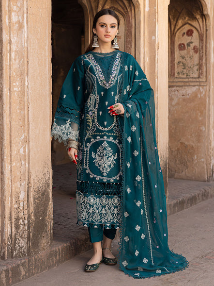Parishay | Mastani Luxury Lawn 25 | MA - 02 by Parishay - Designer Dress - Type: Ladies Clothes - Available at Libayah - 100% Original