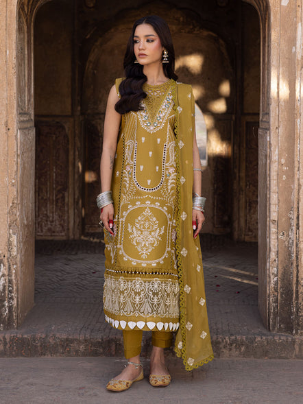 Parishay | Mastani Luxury Lawn 25 | MA - 03 by Parishay - Designer Dress - Type: Ladies Clothes - Available at Libayah - 100% Original