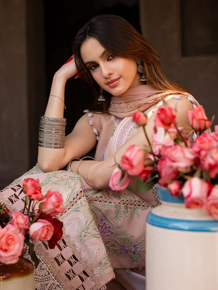 Parishay | Mastani Luxury Lawn 25 | MA - 08 by Parishay - Designer Dress - Type: Ladies Clothes - Available at Libayah - 100% Original