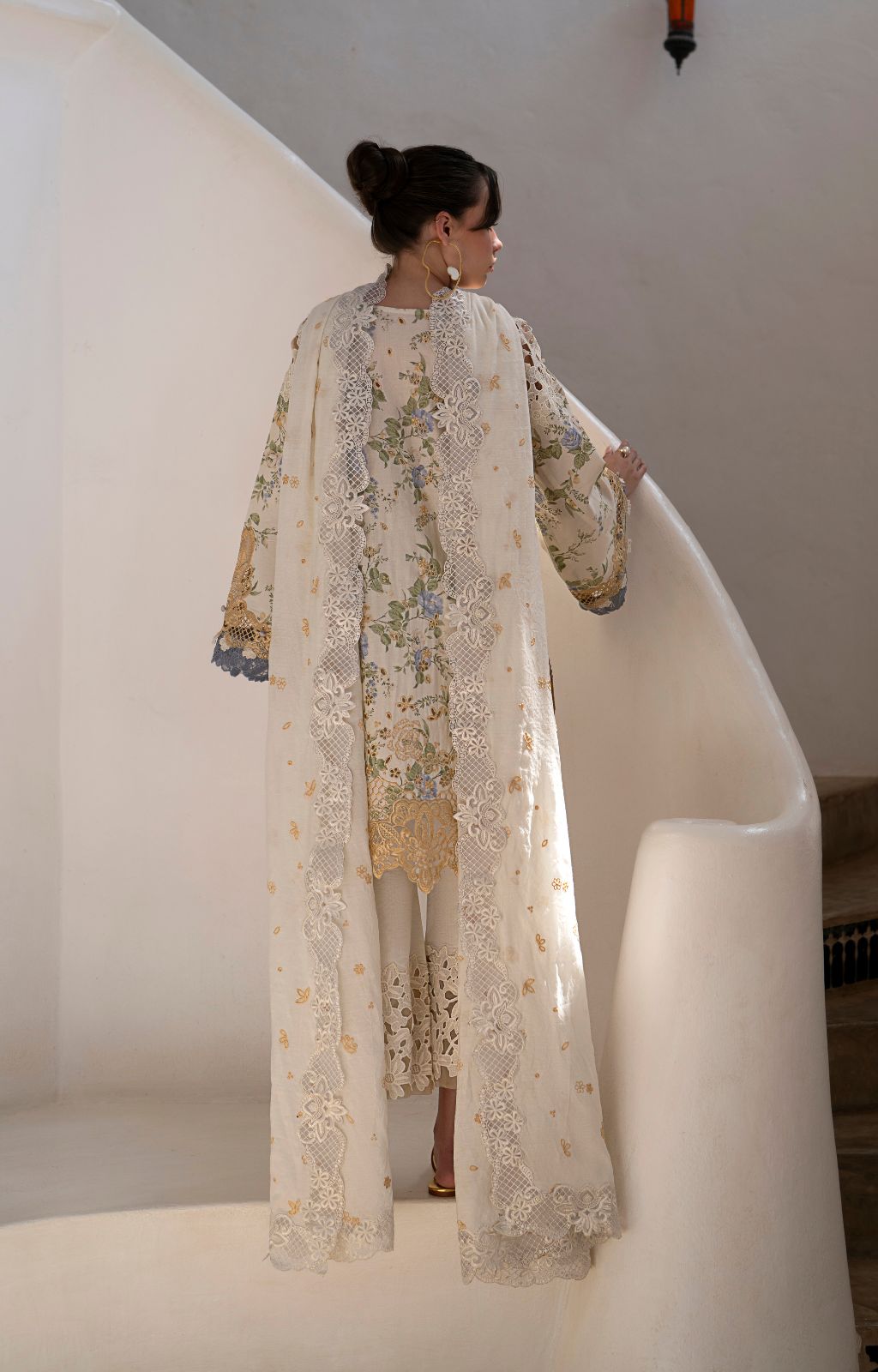 AJR Couture | Printakari Lawn 25 | Maze by AJR Couture - Designer Dress - Type: Ladies Clothes - Available at Libayah - 100% Original