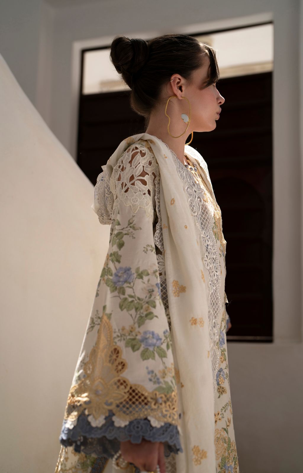AJR Couture | Printakari Lawn 25 | Maze by AJR Couture - Designer Dress - Type: Ladies Clothes - Available at Libayah - 100% Original