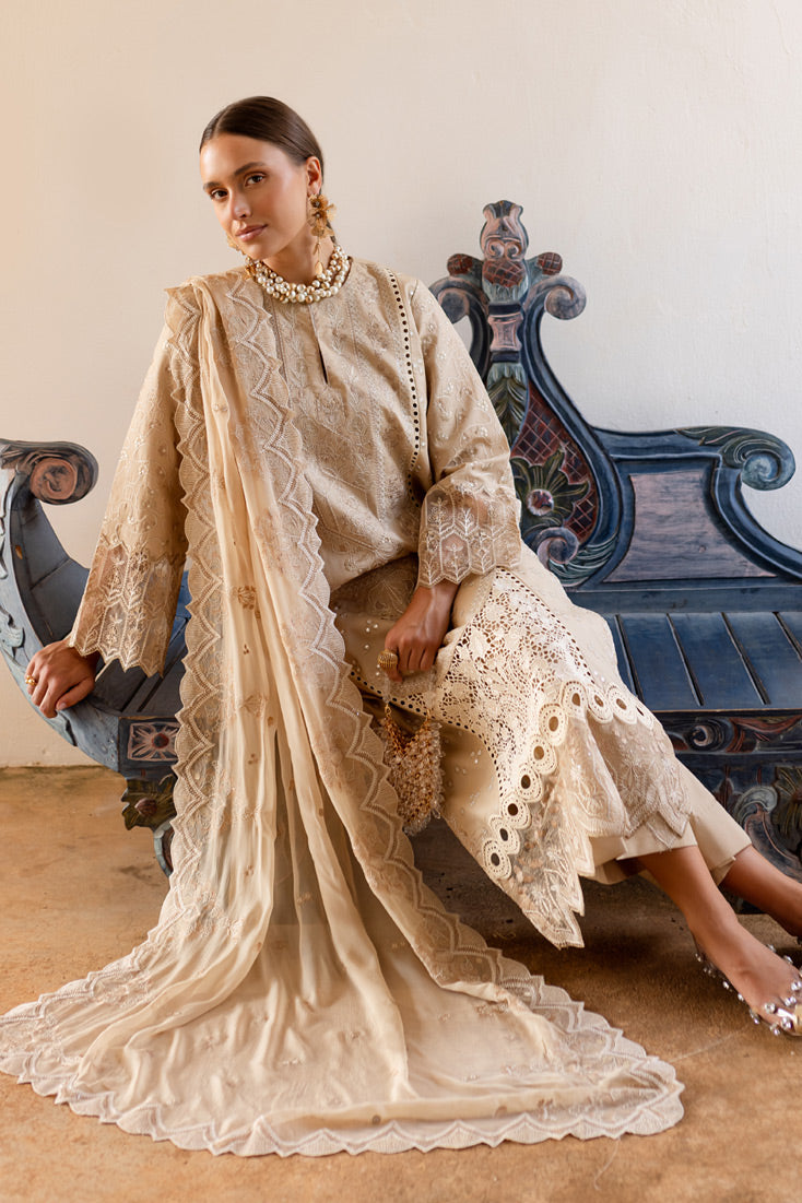 Marjjan | Fasana Lawn | MBL-12 A by Marjjan - Designer Dress - Type: Ladies Clothes - Available at Libayah - 100% Original