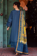 Marjjan | Carnation Lawn | MBL-13 A (TEAL BLUE) by Marjjan - Designer Dress - Type: Ladies Clothes - Available at Libayah - 100% Original