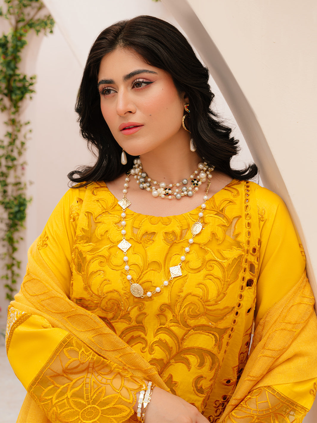 Mahnur | Allenura Luxury Lawn 24 | MERIDIAN by Mahnur - Designer Dress - Type: Ladies Clothes - Available at Libayah - 100% Original
