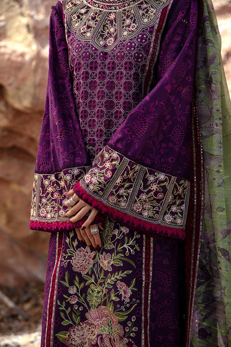 MNR | Festive Lawn 24 | GUL-E-LALA by MNR - Designer Dress - Type: Ladies Clothes - Available at Libayah - 100% Original