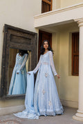 Wahajmkhan | Bahar Begum Formals | BABY BLUE BAHAR by Wahaj M.Khan - Designer Dress - Type: Ladies Clothes - Available at Libayah - 100% Original
