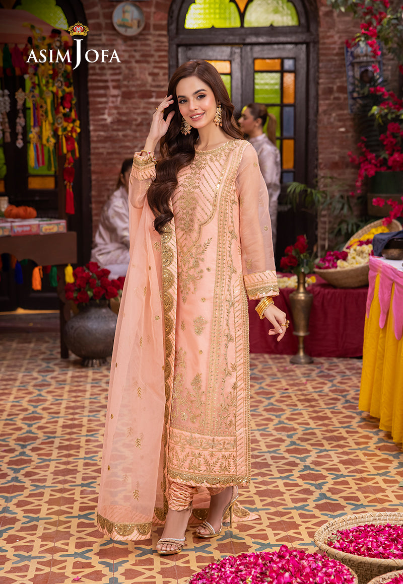 Asim Jofa | Pyaar Diyan Gallan Formals | AJEM-20 by Asim Jofa - Designer Dress - Type: Ladies Clothes - Available at Libayah - 100% Original