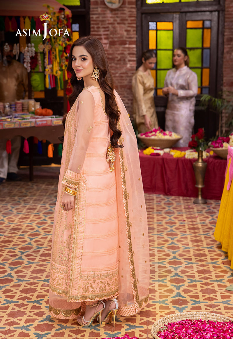 Asim Jofa | Pyaar Diyan Gallan Formals | AJEM-20 by Asim Jofa - Designer Dress - Type: Ladies Clothes - Available at Libayah - 100% Original