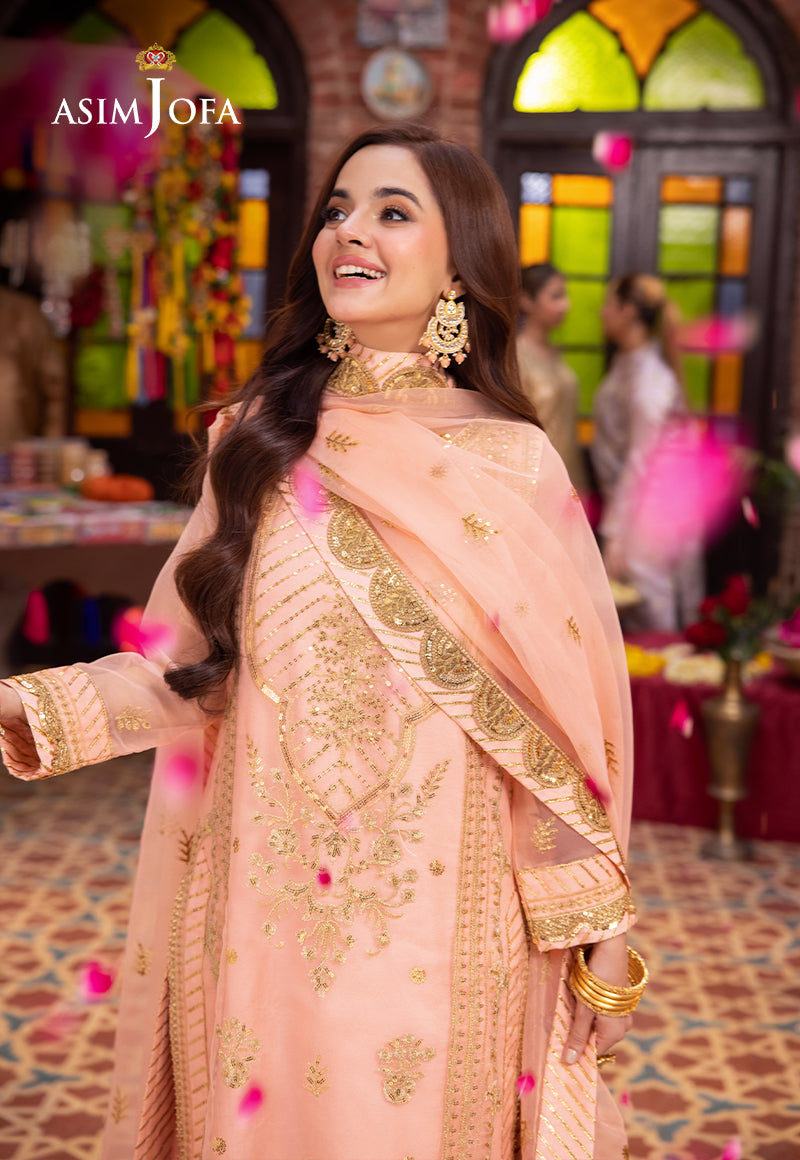 Asim Jofa | Pyaar Diyan Gallan Formals | AJEM-20 by Asim Jofa - Designer Dress - Type: Ladies Clothes - Available at Libayah - 100% Original