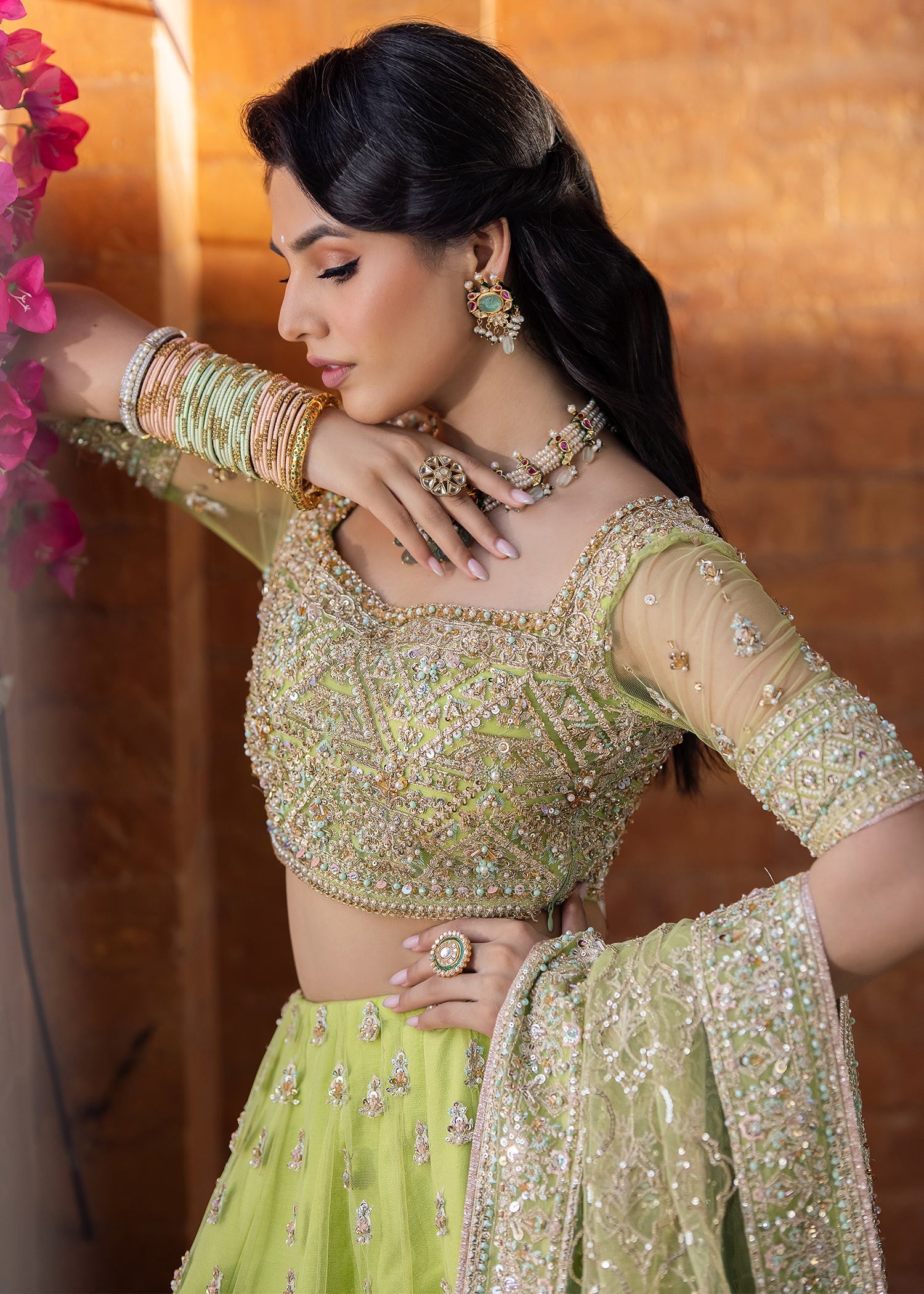 Kanwal Malik | Wedding Formals and Bridals | Zebaish by Kanwal Malik - Designer Dress - Type: Ladies Clothes - Available at Libayah - 100% Original