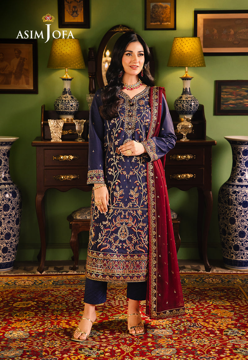 Asim Jofa | Afsanay Luxury Pret | AJLP-02 by Asim Jofa - Designer Dress - Type: Ladies Clothes - Available at Libayah - 100% Original