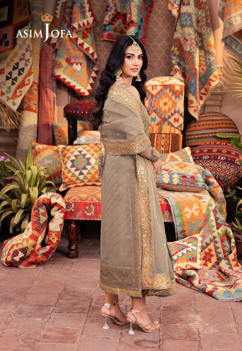 Asim Jofa | Pyaar Diyan Gallan Formals | AJEM-17 by Asim Jofa - Designer Dress - Type: Ladies Clothes - Available at Libayah - 100% Original