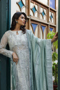 Wahajmkhan | Bahar Begum Formals | SILVER MINT BAHAR JORA by Wahaj M.Khan - Designer Dress - Type: Ladies Clothes - Available at Libayah - 100% Original