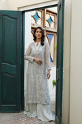 Wahajmkhan | Bahar Begum Formals | SILVER MINT BAHAR JORA by Wahaj M.Khan - Designer Dress - Type: Ladies Clothes - Available at Libayah - 100% Original